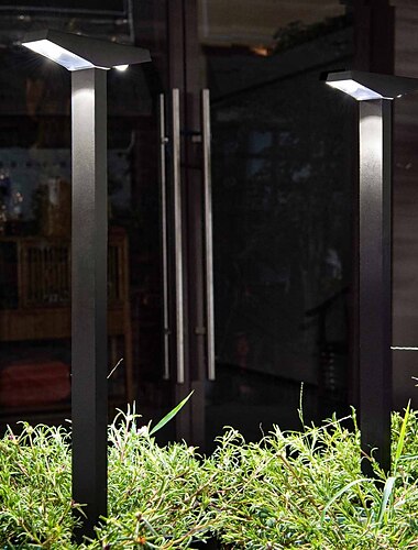  2 Stück wasserdichte Solar-Bodensteckerleuchte für den Außenbereich, für Hof, Garten, Rasen, Weg, Festival, Hochzeit, Dekoration, Licht, warmes Licht, weißes Licht