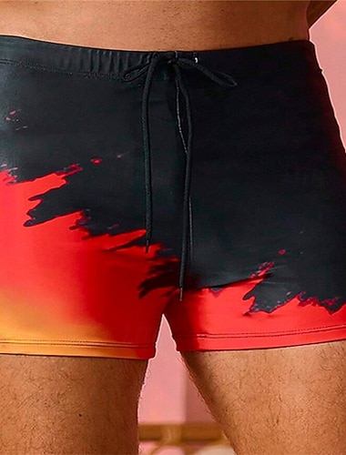 Voor heren Lange zwembroeken Zwemshorts Sneldrogend Comfortabel Ademend Zwemkleding Kleding Onderlichaam Trekkoord Zwemmen Surfen Strand Watersport Gedrukt Zomer   Voor heren Lange zwembroeken Zwemshorts Sneldrogend Comfortabel Ademend Zwemkleding Kleding Onderlichaam Trekkoord Zwemmen Surfen Strand Watersport Gedrukt Zomer