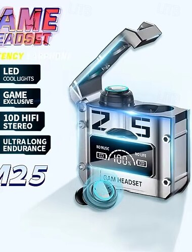  TWS Draadloze 5.3 Oordopjes In-ear Hoofdtelefoon Waterdichte Oordop Stereo Hoofdtelefoon Voor Xiaomi Voor Iphone Telefoon Hoofdtelefoon Gaming Oordopjes