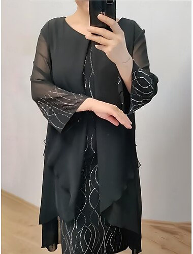  Dame Lang kjole Maxikjole Hverdagskjole A Linje Kjole Elegant Stilfuld Afslappet Fest Daglig Forlovelse Regulær Vanlig Uden ærmer Rund hals Sort Mørkeblå Sommer Forår