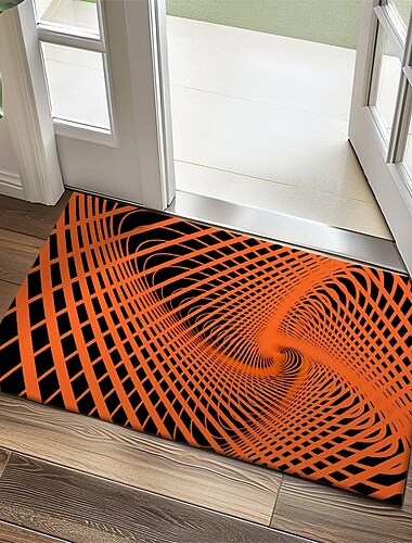  3d vortex deurmat keukenmat vloermat antislip vloerkleed oliebestendig vloerkleed binnen- en buitenmat slaapkamerdecoratie badkamermat entreemat optische illusie