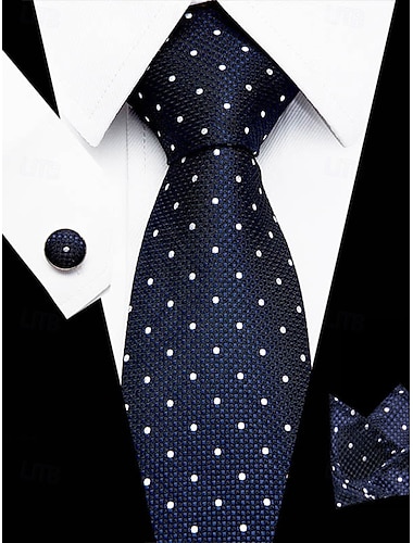  mäns lilarutiga sidenslips och fyrkantiga fickor – elegant och elegant, perfekt för bröllop, affärs- och formella tillfällen