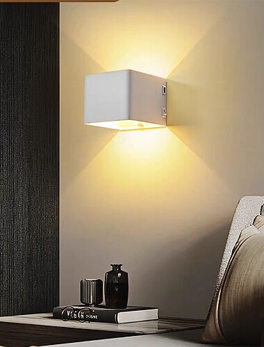  Wandleuchten auf und ab Metallgehäuse moderne LED-Wandleuchte 85-265 V 10 W