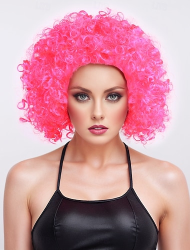  Synthetische Perücken Yaki Glatt Mit Pony Maschinell gefertigt Perücke Kurz Hellgolden Pink-violett Hellbraun Dunkelbraun A1 Synthetische Haare Herren Blond