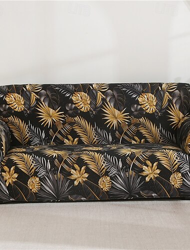  Staubdichte, allmächtige Schonbezüge mit Bohemian-Print, Stretch-Sofabezug, superweicher Stoff-Couchbezug mit einem kostenlosen Booster-Bezug (Sessel/Zweisitzer/3-Sitzer/4-Sitzer).
