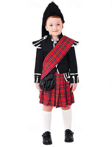  garde royal Costume de Cosplay Enfant Garçon Tenue Cosplay Soirée Halloween Halloween Carnaval mardi Gras Costume de carnaval facile