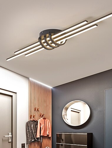  led stropní svítidlo moderní linkový design chodbové svítidlo 80cm stropní světlo do ložnice obývací pokoj chodba kuchyně kancelář 110-240v