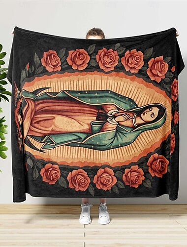  Decken & Überwürfe, Bedruckt Polyester / Flanell Vlies Wärmer Weich Bequem Decken