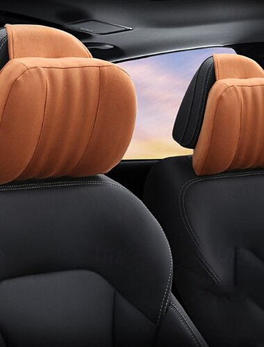  Almohada universal para reposacabezas de cuello de coche, almohada ultra suave ajustable para asiento de coche, soporte para la cabeza, accesorio para el cuello del coche, 1 unidad