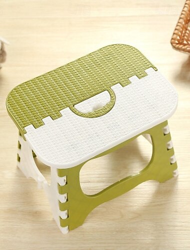  Klapptritthocker - 7,8 Zoll hoher faltbarer Hocker für Kinder &Erwachsene, Küche, Garten, Badezimmer, zusammenklappbarer Tritthocker