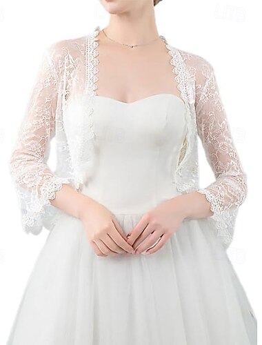  châles en dentelle de mariée, châles et enveloppes de mariage à fleurs blanches, appliques de couverture, étoles de mariée florales pour femmes et filles