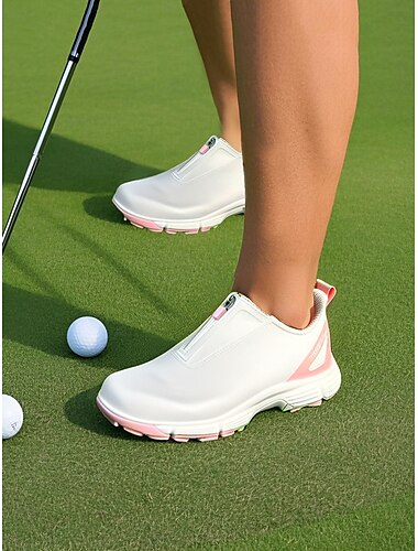  Damen-Golfschuhe mit rutschfester Sohle und Frontreißverschluss – Hochleistungs-Schuhwerk für Golfbegeisterte
