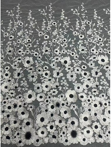  Floral Besticktes A-Linie Formelles Brautmutter Kleid Hochzeit Elegantes Vintage Quadratischer Hals Knöchellänge Tüll Langarm mit Applikationen Blume Derby Kleid 2025