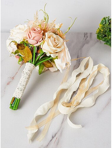  Hochzeit Handgelenk Blumen Sträuße Hochzeit / Veranstaltung / Fest PVC (Polyvinylchlorid) Blumen Stil