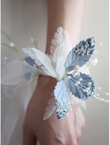  Hochzeit Handgelenk Blumen Armbandblume Hochzeit / Veranstaltung / Fest Stoffe Blumen Stil
