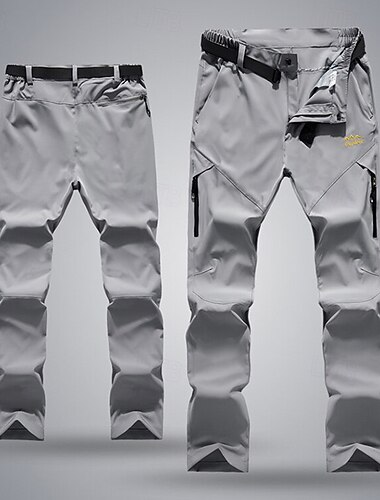  Mulheres Calça Cargo Calças de Trilha Calças Táticas Militar Ao ar livre Normal Esticar Respirável Calças Cinzento Escuro Preto Caça Alpinismo Campismo / Escursão / Espeleologismo S M L XL XXL