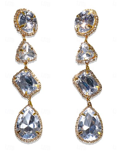  Orecchini a cerchio stile vintage geometrico mini orecchini moda vintage gioielli argento/oro per matrimonio festa vacanza 1 paio