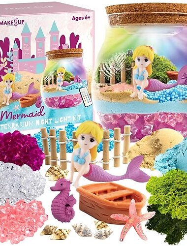  diy deluxe dinosaur terrarium kit για αγόρια - διαδραστικά παιχνίδια diy dinosaur  & σετ χειροτεχνίας πράσινο υλικό pe - ιδανικό δώρο γενεθλίων για ηλικίες 4-12 - περιλαμβάνει πολύχρωμες φιγούρες