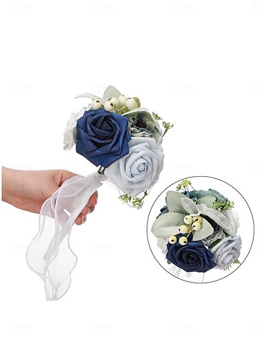  Hochzeit Handgelenk Blumen Sträuße Hochzeit / Veranstaltung / Fest PVC (Polyvinylchlorid) Blumen Stil