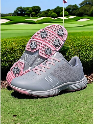  Damen Golfschuhe mit atmungsaktivem Design und rutschhemmender Sohle – perfekt für aktive Golferinnen