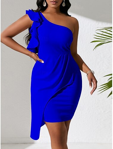  Kentucky Derby Damen Minikleid Sommerkleid Figurbetontes Kleid Schulterfreies Kleid Cocktail Halbformelle Kleider Kentucky Derby kleid hochzeitsgast Verlobung Cocktailparty Regular Fit Graphic