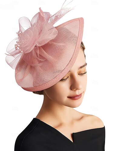  naisten kiehtova hatut teejuhlahattu vintage pillbox hat -pääpanta cocktailiin