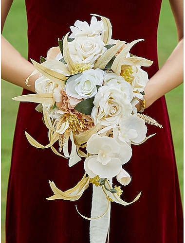  Hochzeit Handgelenk Blumen Sträuße Hochzeit / Veranstaltung / Fest PVC (Polyvinylchlorid) Blumen Stil
