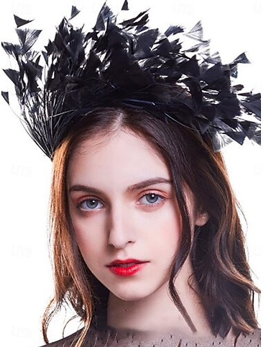  Diademas de Tela para Boda Elegantes Vintage con Tocado de Plumas tocado para impresionar en el Derby 2025