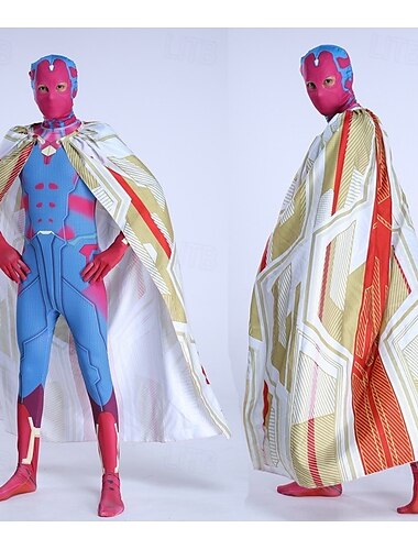  Superbohater Garnitury Zentai Kostium Body Strój karnawałowy Cosplay Kostiumy z filmów for Męskie Dla dorosłych Halloween Karnawał Spektakl Impreza Wieczór panieński