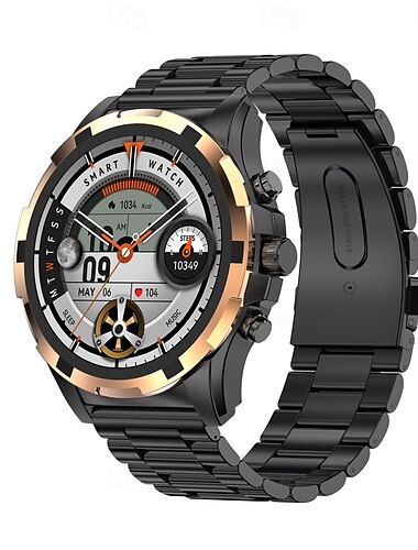  Έξυπνο Ρολόι 696 HK98 Fitness Tracker ECG PPG Bluetooth Κλήση Υπενθύμιση Android iOS IP67 48mm 1.43"