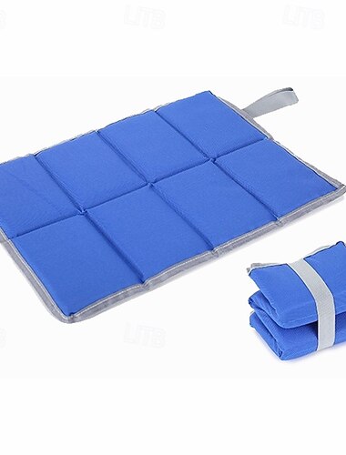  1PC Klapp-Campinghocker zusammenklappbarer Hocker tragbarer Oxford-Stuhl für Wandern Angeln Camping Picknicks und Strandbesuche leicht und haltbar