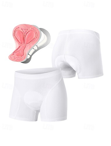  Arsuxeo Damen Rennradhosen Innenhose Fahrrad Fahrradhose Fahhrad Kurze Hose Gepolsterte Shorts / Gämse Formschluss MTB Mountain Rennrad Sport Atmungsaktiv Schweißtransportierend Schweißableitend