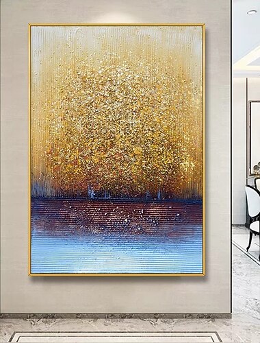  ミンチュラ ハンドメイド 抽象的 テクスチャ 油絵 キャンバス 壁アート 装飾 モダン 絵画 家の装飾用 ロール フレームなし 未伸張 絵画