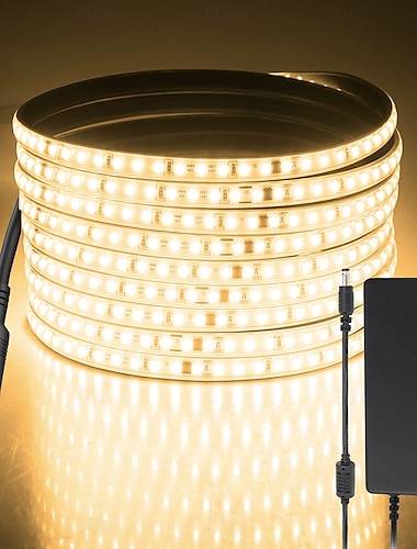 buiten led waterdichte lichtstrip ip67 3-12 meter 3000k warm licht dc24v dimbare siliconen led-lintverlichting hoge dichtheid 120led 8w/m geschikt voor buitenmuur tuin zwembad decoratie