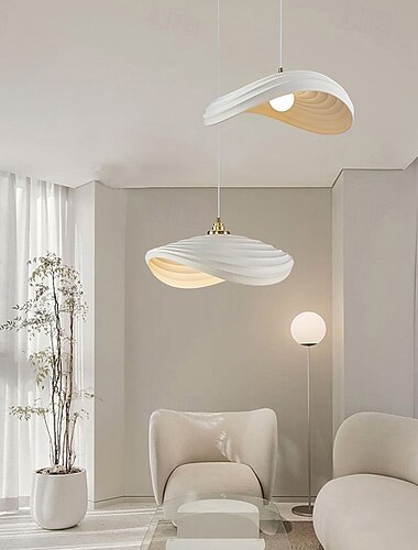  nordisk designer art led restaurang taklampa vardagsrum matbord kök trappor krämstil heminredning 43cm 110-240v