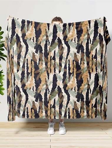  Decken & Überwürfe, Tier Polyester / Flanell Vlies Wärmer Weich Bequem Decken