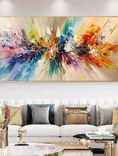  mintura handgemaakte abstracte olieverfschilderijen op canvas wanddecoratie moderne foto voor huisdecoratie opgerold frameloos ongespannen schilderij