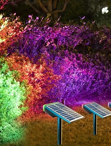 ηλιακά φώτα προβολέα 9led αδιάβροχο εξωτερικό προβολέα για κήπο πισίνα λιμνούλα αυλή τοπίο διακόσμηση φωτισμός
