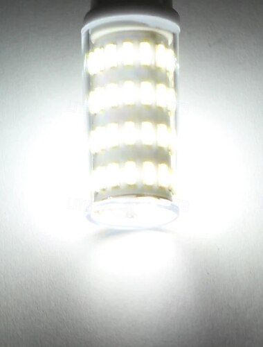  G9 LED-Maisbirnen, dimmbar, 5 W, 12 V/24 V AC/DC – 63 LED 4014 für Kronleuchter, Wohnmobil, Camper, Marine, 4 Stück