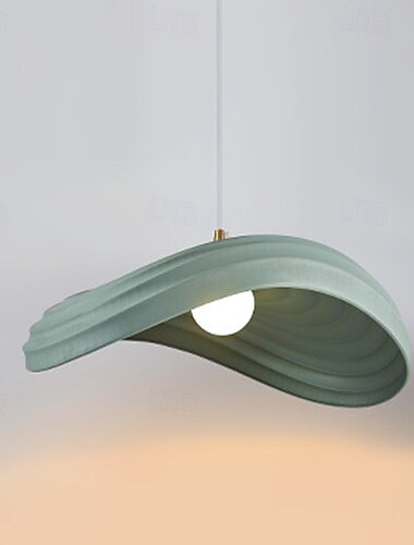  Nordic Designer Art LED Restaurant Pendelleuchte Wohnzimmer Esstisch Küche Treppen Creme Stil Wohndekoration 43cm 110-240V