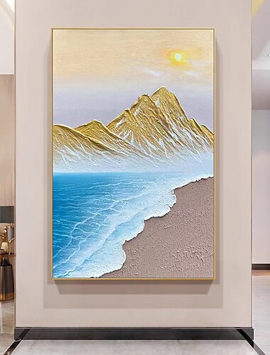  Mintura Handmade Abstract Landscape Oil Paintings On Canvas Wall Art Decoration Modern Picture For Home Decor Rolled Frameless Unstretched Painting