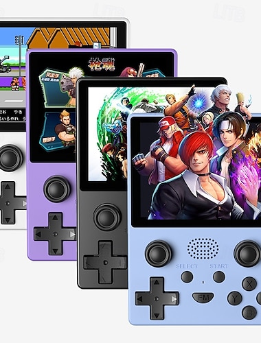  retro handheld game spelers video game consoles gamepad pocket game machine linux systeem x5