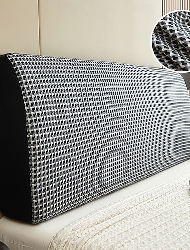  hodegjerde sengehodetrekk støvdeksel trykt slitesterk sengeryggbeskyttelse elastisk alt inkludert mykt og koselig sengehodetrekk enkelt sengetøy i bomullslin