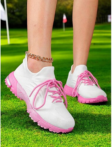  scarpe da corsa con lacci dal design leggero e suola di trazione, comode ed eleganti sneaker da donna, ideali per sport e attività all'aria aperta