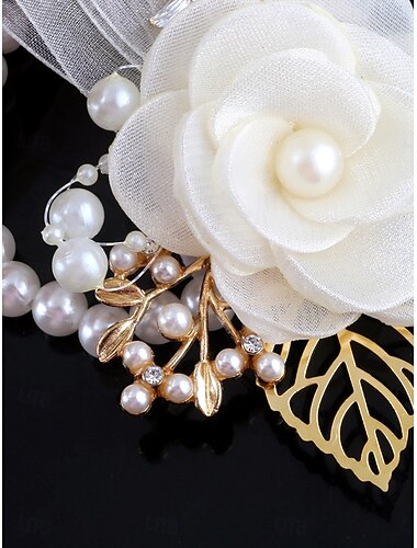  Hochzeit Handgelenk Blumen Armbandblume Hochzeit / Veranstaltung / Fest Stoffe Blumen Stil