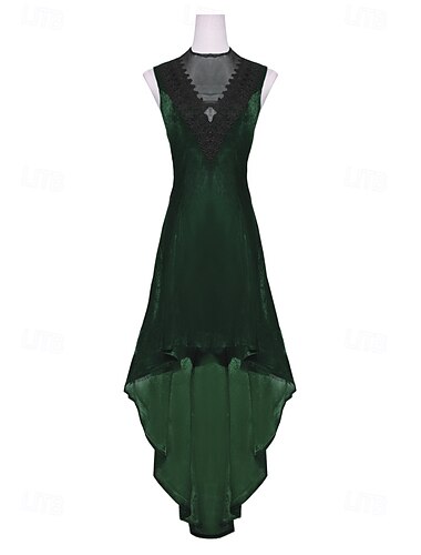  Retro Vintage Punk & Gothic Kleid Maskerade Damen Fantasie Halloween Karneval Maskerade Halloween Veranstaltung / Fest Erwachsene Kleid