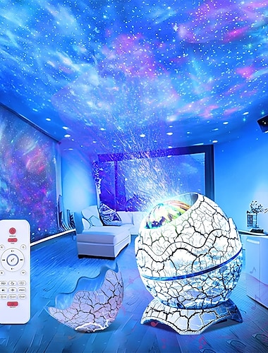  star projector galaxy projector voor slaapkamer afstandsbediening&amp; witte ruis bluetooth speaker 14 kleuren led-nachtverlichting voor home theater party kerstcadeau