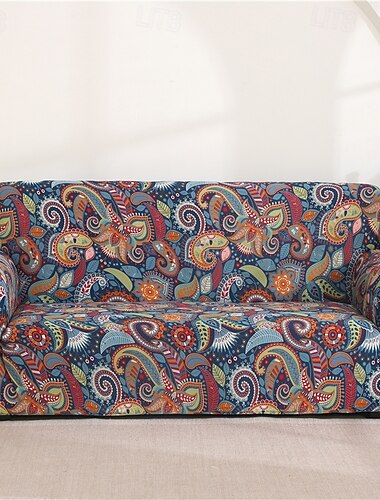  כיסוי ספה מודפס ספה אלסטית כיסוי ספה בצורת l מגן ריהוט לחדר שינה משרד סלון עיצוב הבית