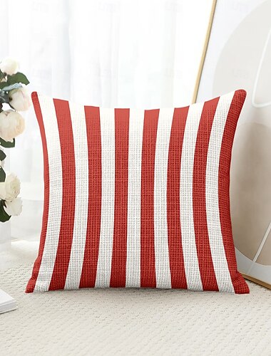  Amerikanische Vintage Dekorative Wurfkissenbezug 1PC Weicher quadratischer Couchkissenbezug für Schlafzimmer Wohnzimmer Sofa Stuhl 4. Juli Unabhängigkeitstag