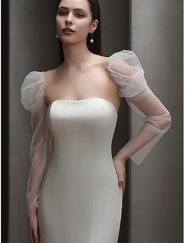 Kant Ellebooglengte Handschoen Elegant / Klassieke Stijl Met Pure Kleur Bruiloft / feesthandschoen